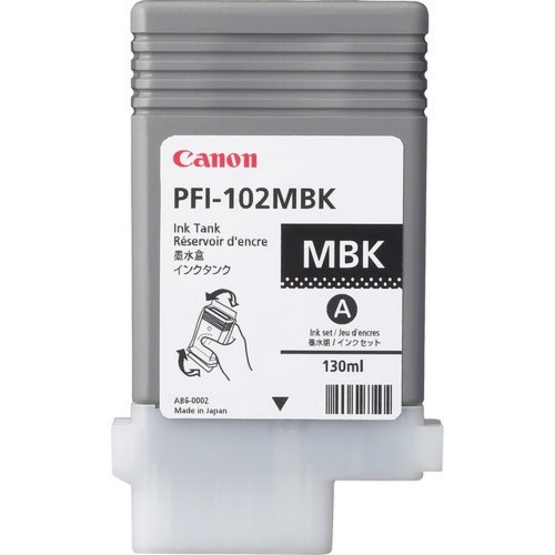 Oriģinālā Tinte Canon PFI-102MBK Melns image 1
