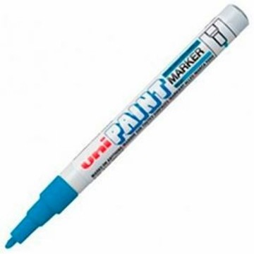 Постоянный маркер Uni-Ball Paint PX-21L Светло Синий 12 штук