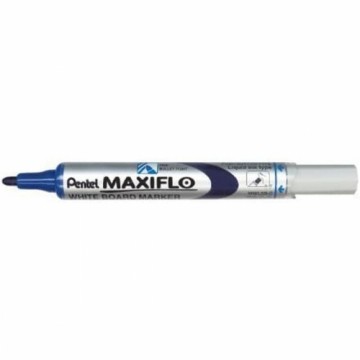 Liquid chalk markers Pentel Maxiflo MWL-5S Синий 12 штук