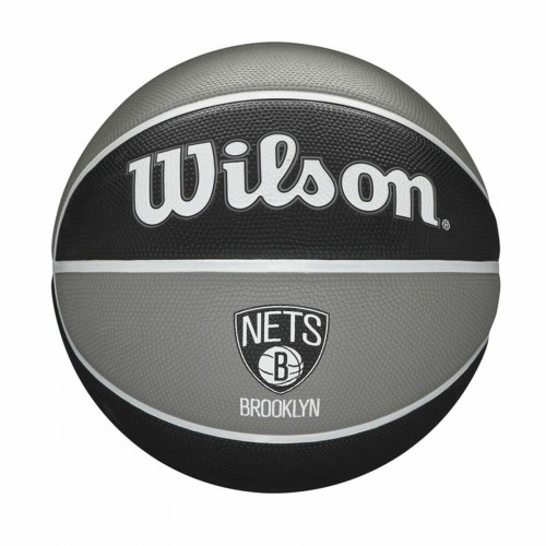 Basketbola bumba Wilson Nba Team Tribute Brooklyn Nets Melns Viens izmērs image 1