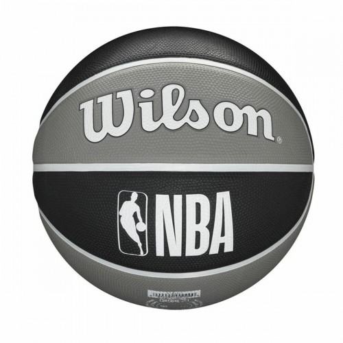 Basketbola bumba Wilson Nba Team Tribute Brooklyn Nets Melns Viens izmērs image 3