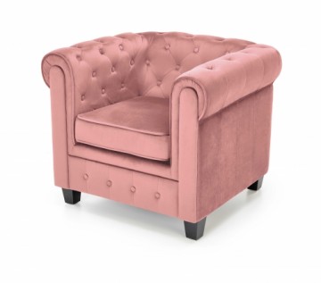 Halmar ERIKSEN  leisure armchair pink / black