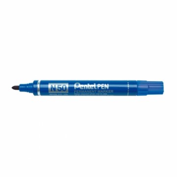 Постоянный маркер Pentel N50-BE Синий 12 штук