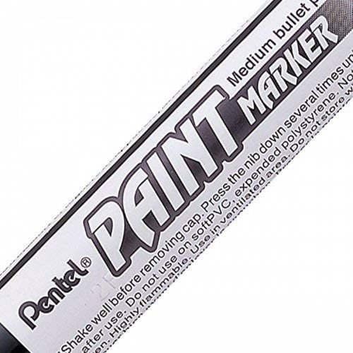 Permanentais marķieris Pentel Paint Marker Balts 12 gb. image 2