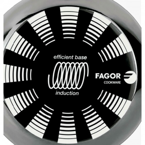 Сковорода FAGOR Indutherm Чёрный Эмалированная сталь (Ø 24 cm) image 2