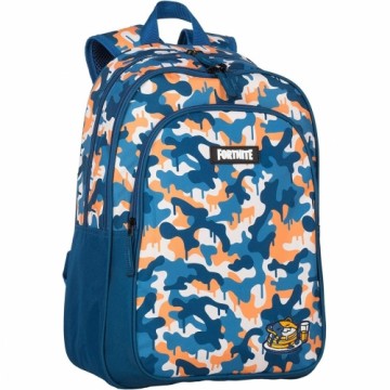 Школьный рюкзак Fortnite Синий Камуфляж (42 X 32 X 20 cm)