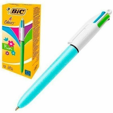 Lodīšu Pildspalvu Komplekts Bic Fun 12 Daudzums Daudzkrāsains