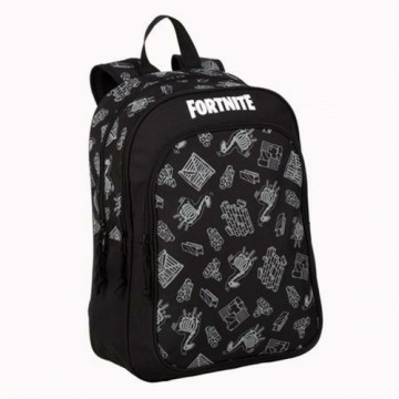Школьный рюкзак Fortnite Чёрный (41 x 31 x 13,5 cm)