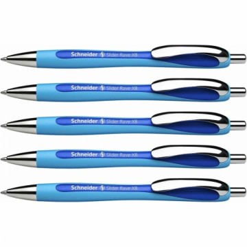 Pildspalva Schneider Slider Rave XB Zils 5 gb.