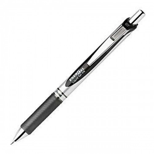 Pildspalva Pentel EnerGel Deluxe Melns 12 gb. image 1