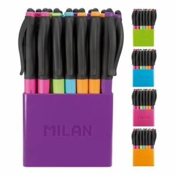 Lodīšu Pildspalvu Komplekts Milan P1 Stylus Colours 24 Daudzums 1 gb.