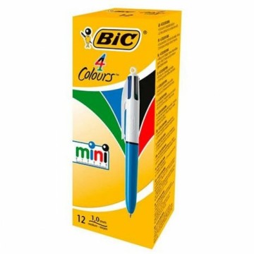 Pildspalva Bic Mini 4Colours 12 Daudzums 1 gb.