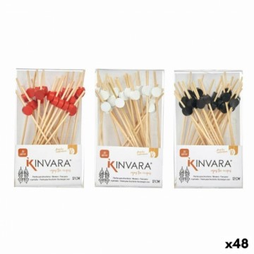 Kinvara Бамбуковые палочки набор (12 x 0,5 x 1 cm) (48 штук)