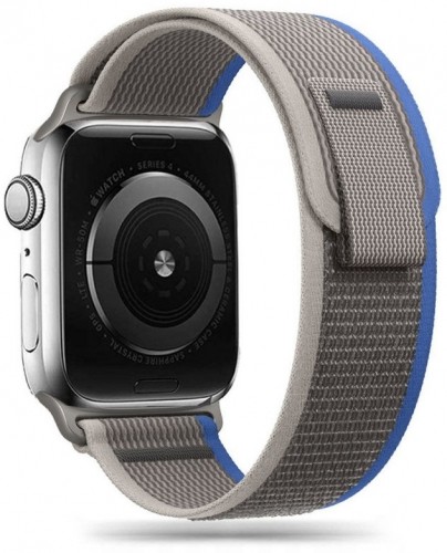 Tech-Protect watch strap Nylon Apple Watch 42/44/45/49mm, grey/blue image 1