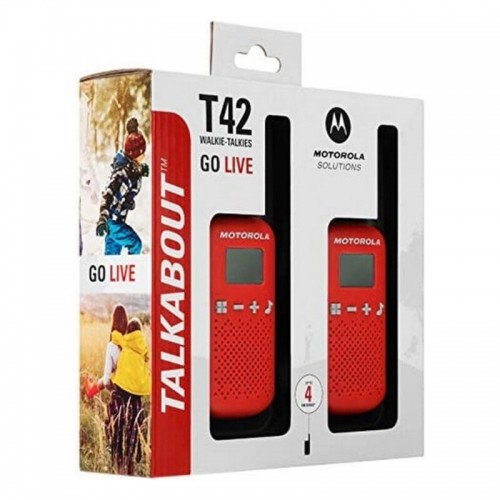 Walkie-Talkie Motorola T42 RED 1,3" LCD 4 km image 5