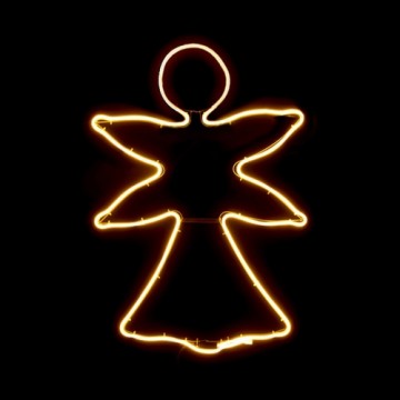 Krist+ Ziemassvētku Nieciņš Licht Eņģelis Dzeltens (52 x 1,5 x 72 cm)