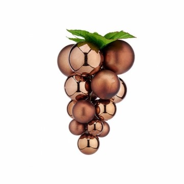 Krist+ Ёлочные шарики Большой виноград Коричневый Пластик