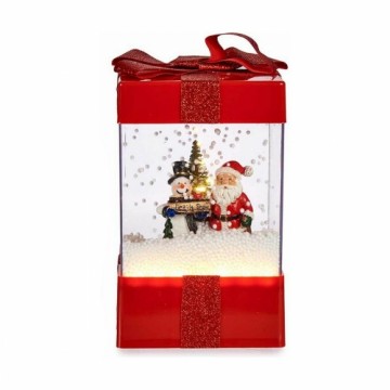 Krist+ Снежный комок Коробка Красный Пластик полистоун (13 x 21 x 13 cm)