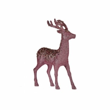 Krist+ Декор Средний Северный олень Розовый Позолоченный (15 x 45 x 30 cm)
