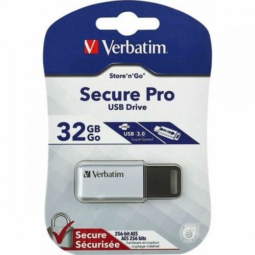USB Zibatmiņa Verbatim Secure Pro 32 GB image 1