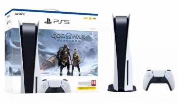 Sony Playstation 5 825GB BluRay (PS5) White + God Of War Ragnarok