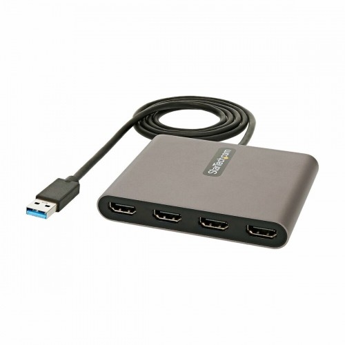 USB 3.0 uz HDMI Adapteris Startech USB32HD4             Melns image 1