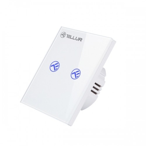 Tellur Smart WiFi switch, SS2N 2 port 1800W 10A image 1