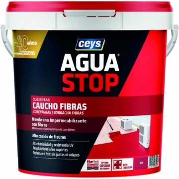 Гидроизоляция Ceys Aguastop Красный Резиновый 5 kg