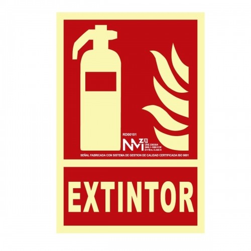 Zīme Normaluz Extintor PVC (21 x 30 cm) image 1