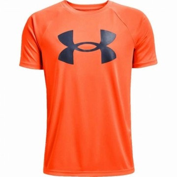 Bērnu Krekls ar Īsām Piedurknēm Under Armour Oranžs