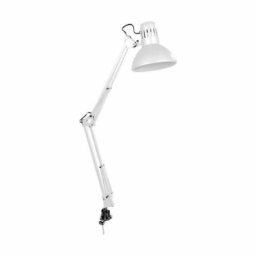 Galda lampa EDM Melbourne E27 60 W Flekso/Galda lampa Metāls Balts (24 x 98 cm)