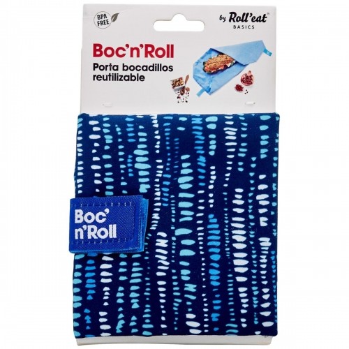 Sviestmaižu Kastīte Roll'eat Boc'n'roll Essential Marine Zils (11 x 15 cm) image 1