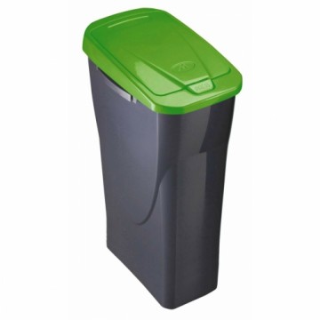 Atkārtoti Pārstrādājamo Atkritumu Tvertne Mondex Ecobin Zaļš Ar vāku 25 L