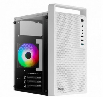 Aerocool PC case CS-109 RGB USB 3.0 Mini Tower white