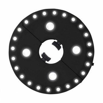 Bigbuy Garden Светодиодная лампа Солнечный Чёрный полипропилен (16 cm)