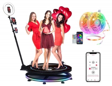 Selfie platforma 360 / Spinner 360 / Selfie 360 / 360 Video Booth / 360 Slow Motion / 360 video spinner
