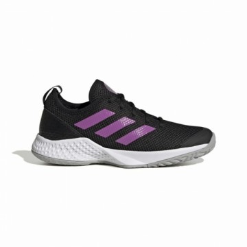 Sieviešu Tenisa Apavi Adidas CourtFlash Melns