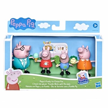 PEPPA PIG Rotaļu komplekts Ģimene, 4gab