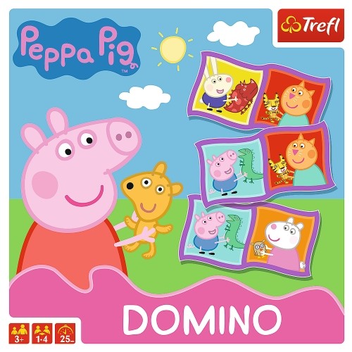 TREFL PEPPA PIG Galda spēle Domino image 2