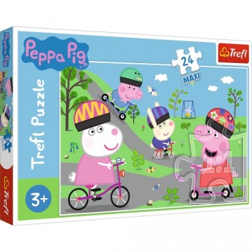 TREFL PEPPA PIG Puzle Peppa, 24 gab.