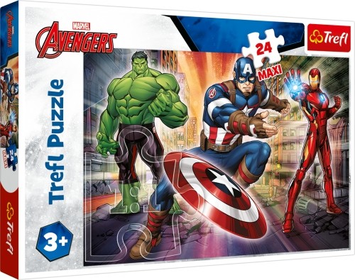 TREFL AVENGERS Puzle Avengers, 24 gab. image 1