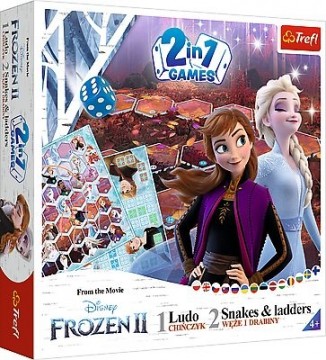 TREFL FROZEN Galda spēle 2 in 1 Frozen II