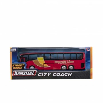 TEAMSTERZ Металлическая моделька рейсового автобуса, 18 см