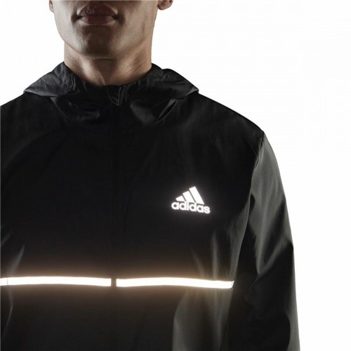 Мужская спортивная куртка Adidas Own the Run Чёрный image 4