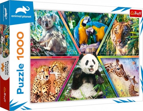 Trefl Puzzles TREFL Puzle Dzīvnieki, 1000 gab. image 1