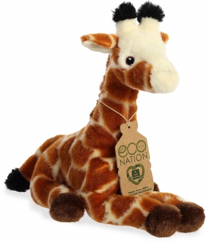 AURORA Eco Nation Plīša rotaļlieta Žirafe, 24 cm image 4