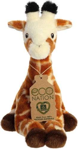 AURORA Eco Nation Plīša rotaļlieta Žirafe, 24 cm image 5