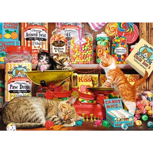 Trefl Puzzles TREFL Puzle Kaķu saldumi, 1000 gab. image 2