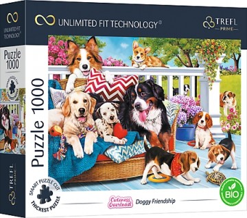 Trefl Puzzles TREFL Prime puzle Mīlīgās bildes “Suņi”, 1000 gab.