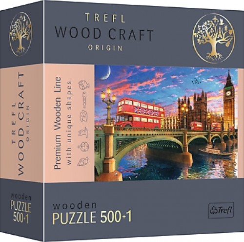 Trefl Puzzles TREFL Koka puzle - Vestminsteras pils, Big Bens, Londona, 500gb image 1